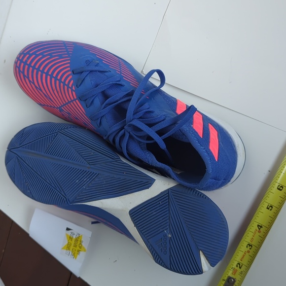 Adidas Predator men\'s 9.5 sneakers blue white laces main image 15